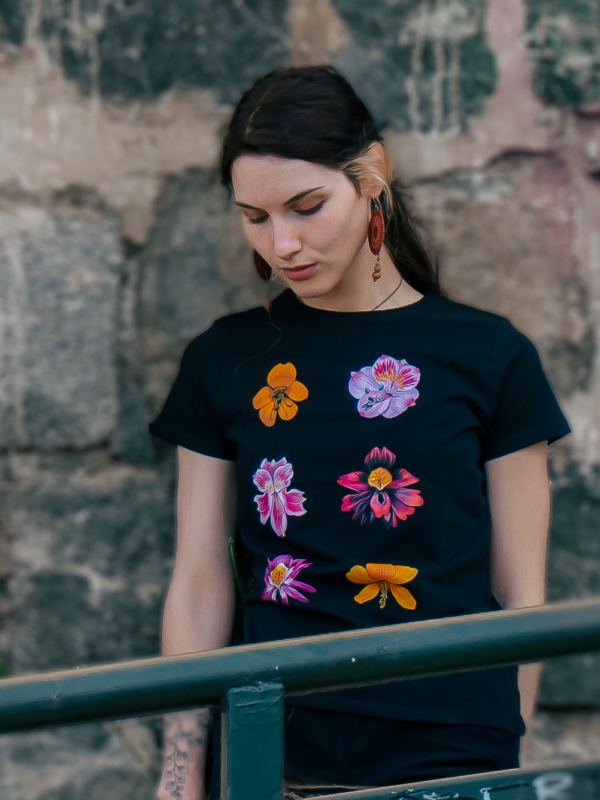 Polera Flores del Desierto Florido