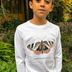 Polera Niñ@ Mariposa del Chagual
