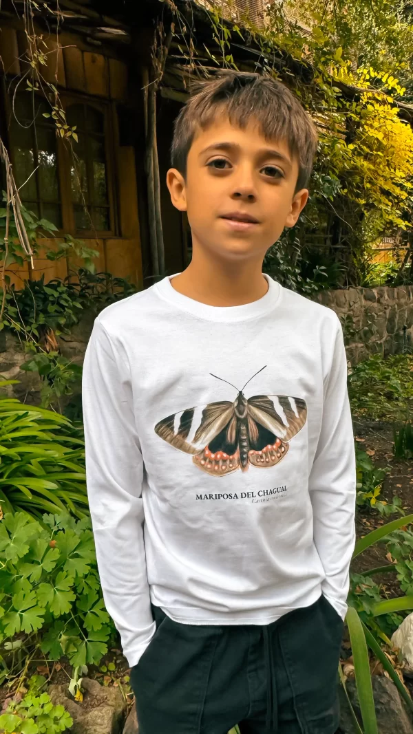 Polera Niñ@ Mariposa del Chagual